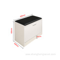 Mini flip door shoe cabinet